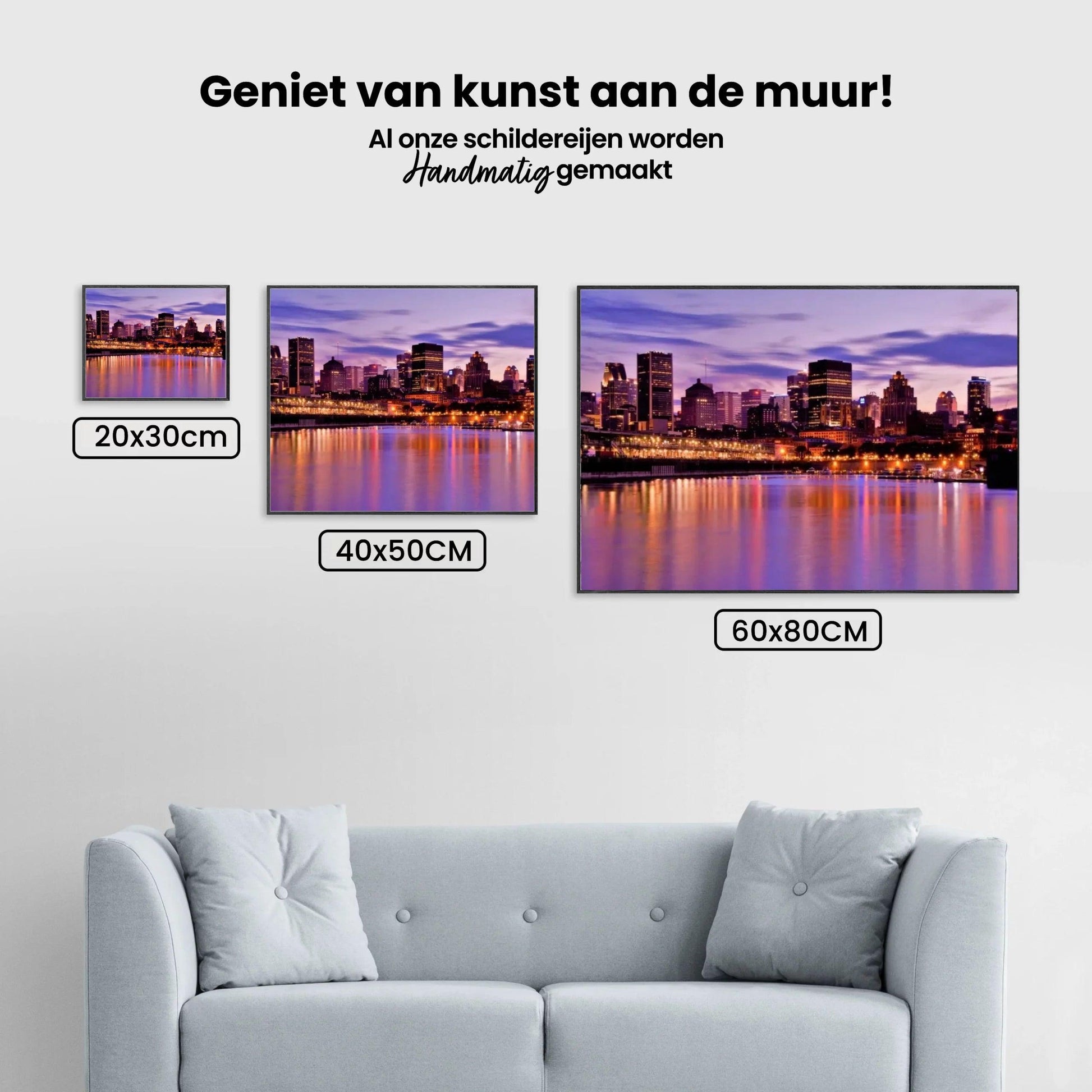 Diamantmalerei Montreal bei Nacht - SEOS Shop ®