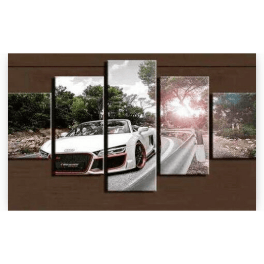 Diamond Painting Wunderschöner Sportwagen 5-teilig - SEOS Shop ®