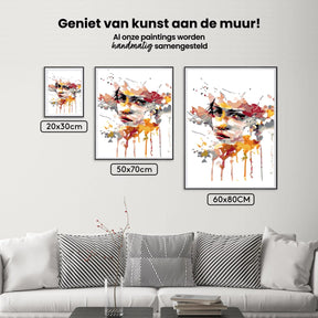 Diamantmalerei - Geheimnisvolles Gesicht - SEOS Shop ®