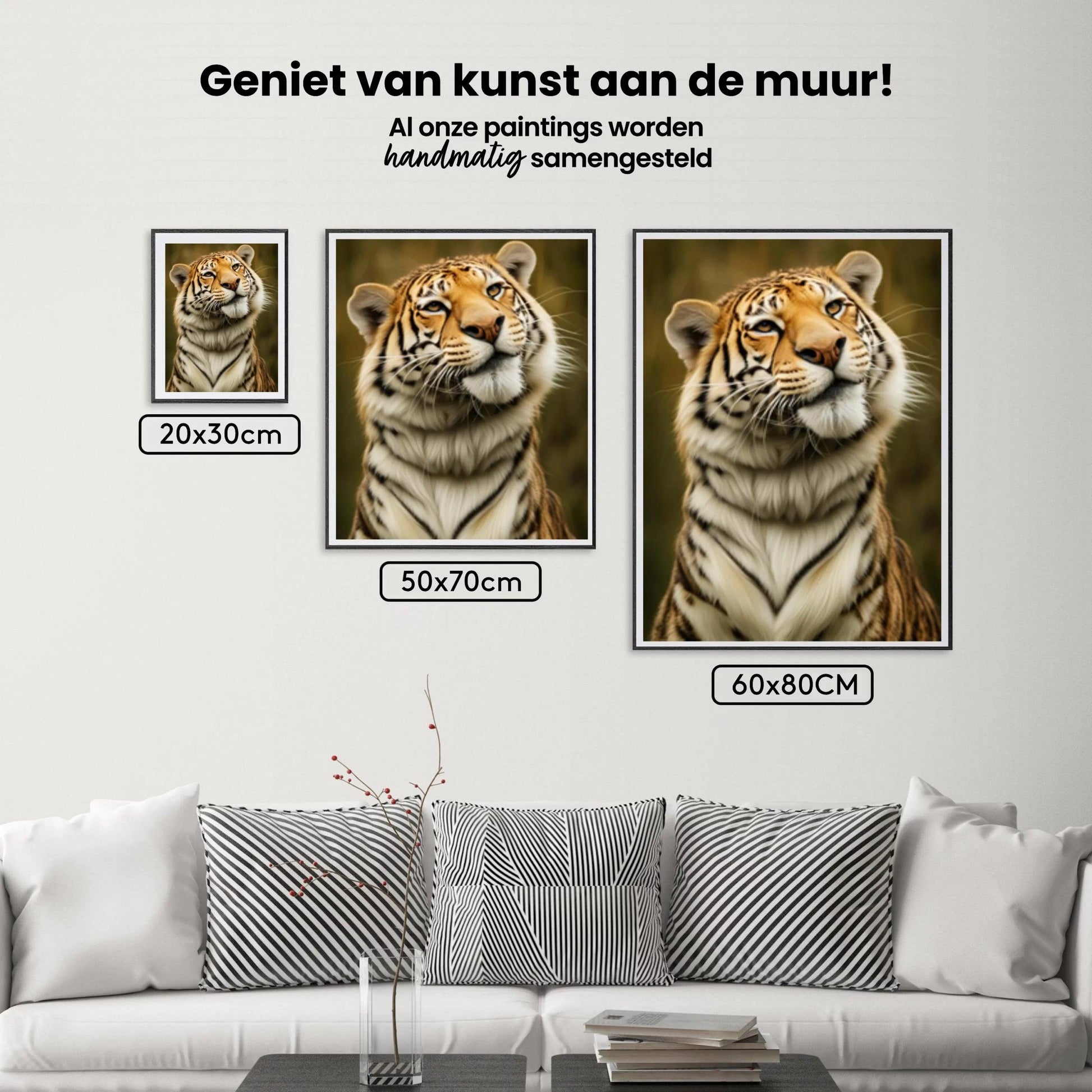 Diamantmalerei Mysteriöser Tiger - SEOS Shop ®