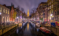 Diamantmalerei Niederlande Meerstad Nacht - SEOS Shop ®