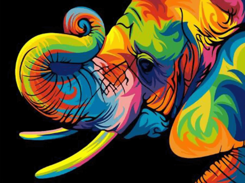 Diamantmalerei - Elefant - SEOS®