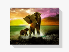Diamond Painting Elefant mit Kalb – SEOS Shop®