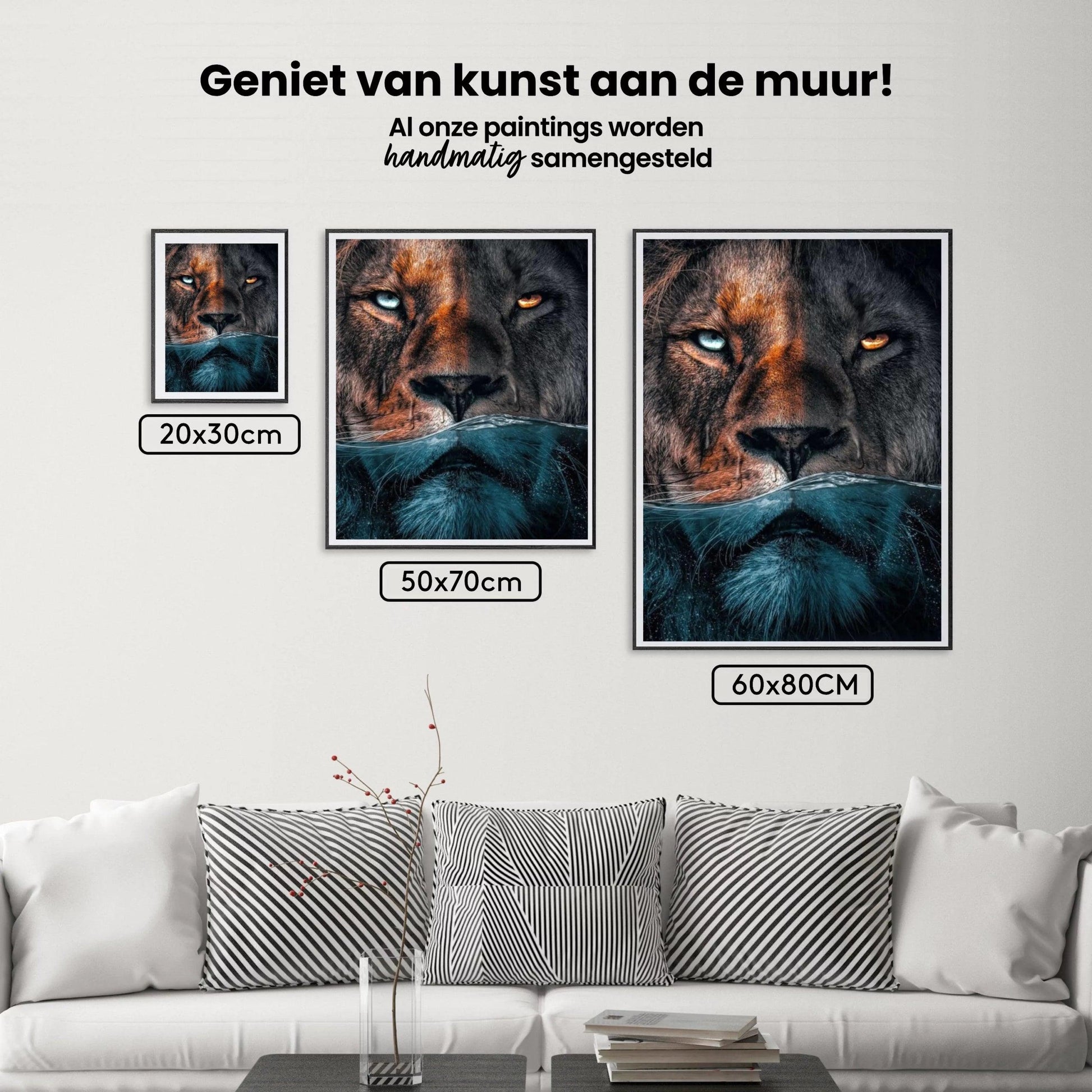 Diamantmalerei Unterwasserlöwe - SEOS Shop ®