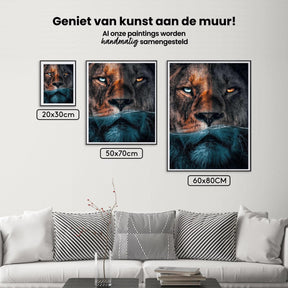 Diamantmalerei Unterwasserlöwe - SEOS Shop ®