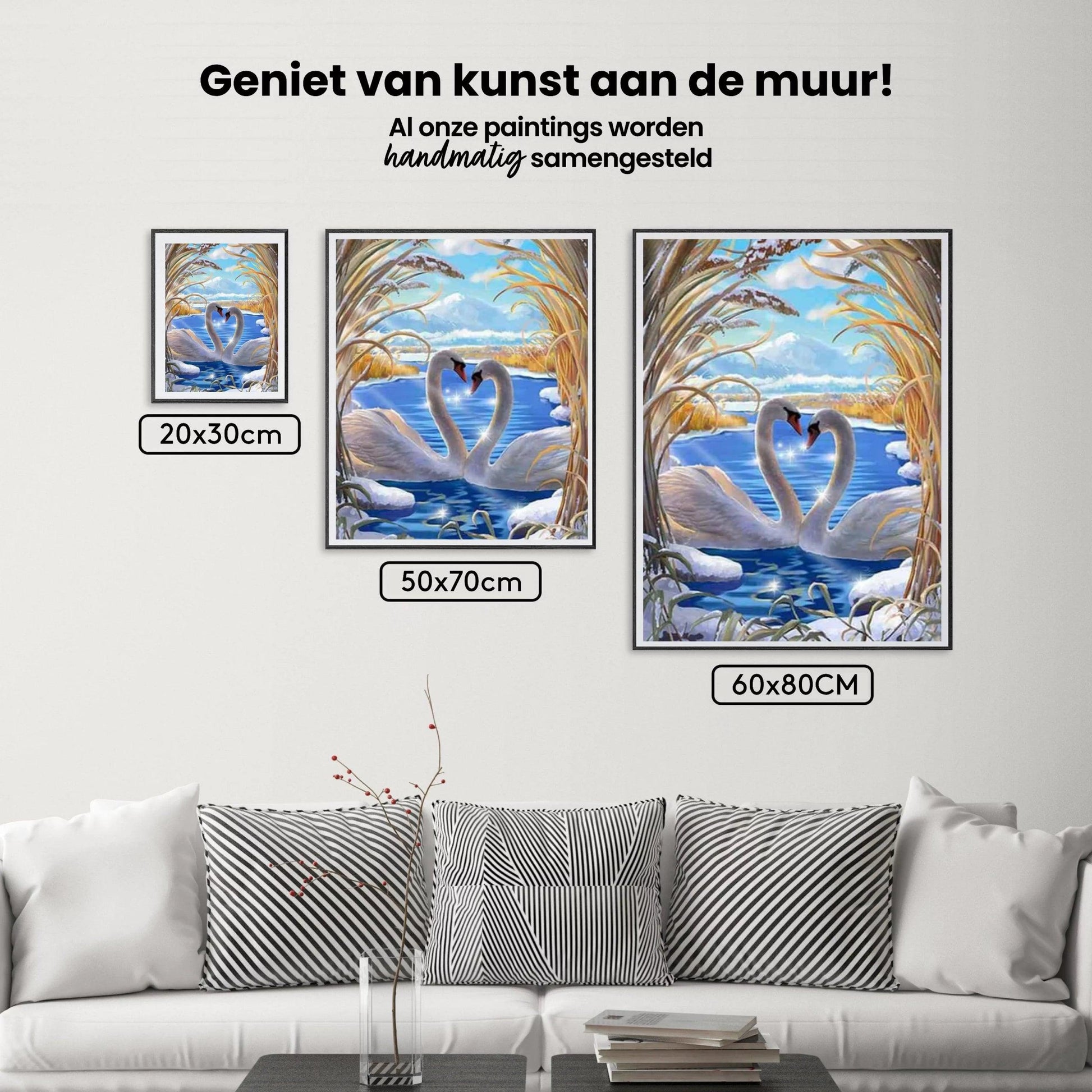 Diamond Painting Schwanenpaar - SEOS Shop ®