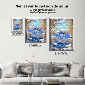 Diamond Painting Schwanenpaar - SEOS Shop ®
