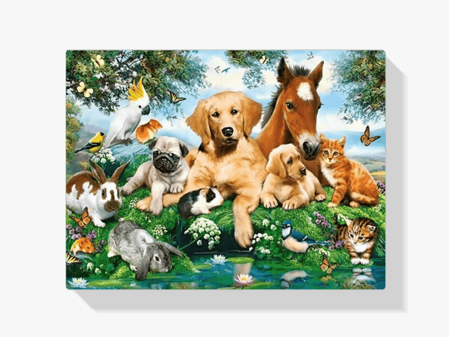 Diamantmalerei Pferd Hund Katze Papagei Vögel - SEOS Shop ®