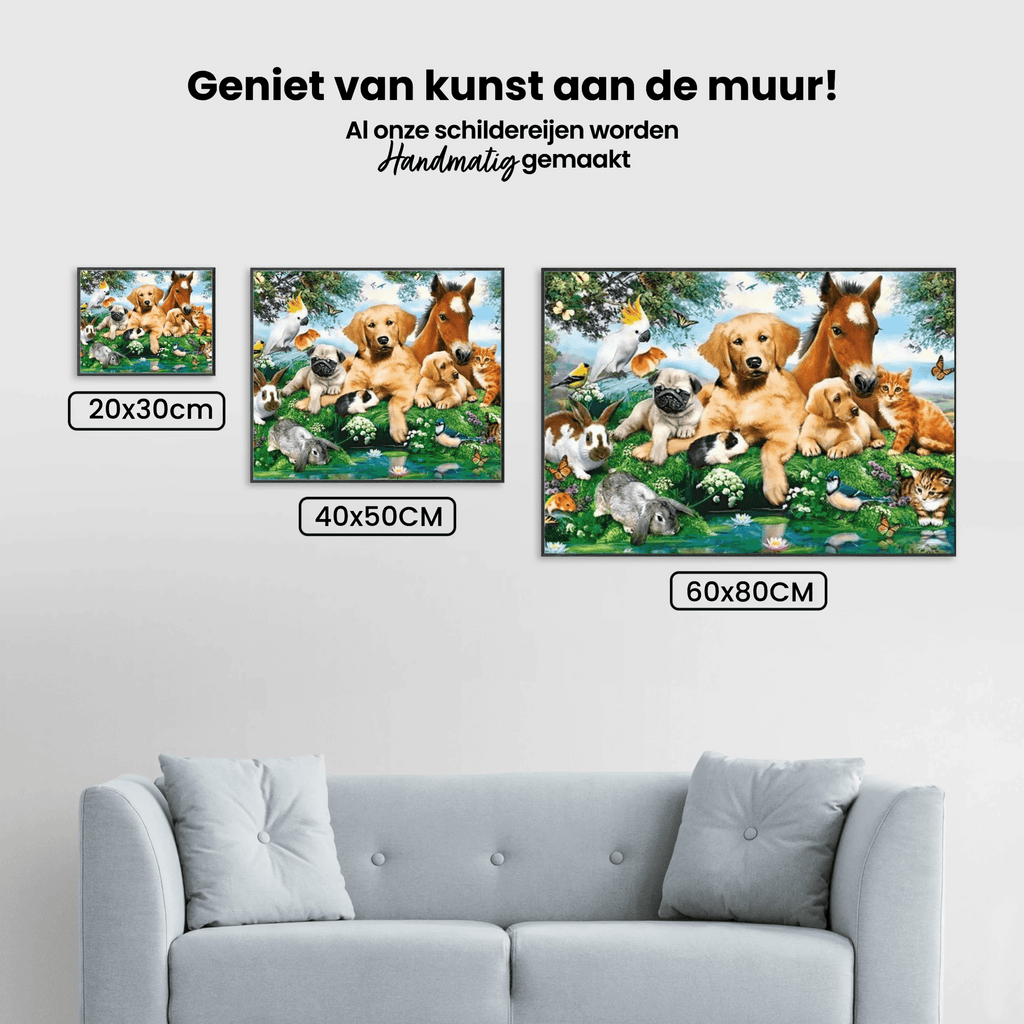 Diamantmalerei Pferd Hund Katze Papagei Vögel - SEOS Shop ®