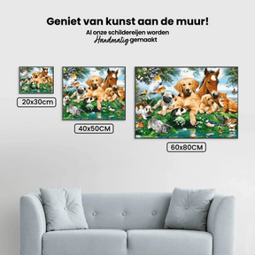 Diamantmalerei Pferd Hund Katze Papagei Vögel - SEOS Shop ®