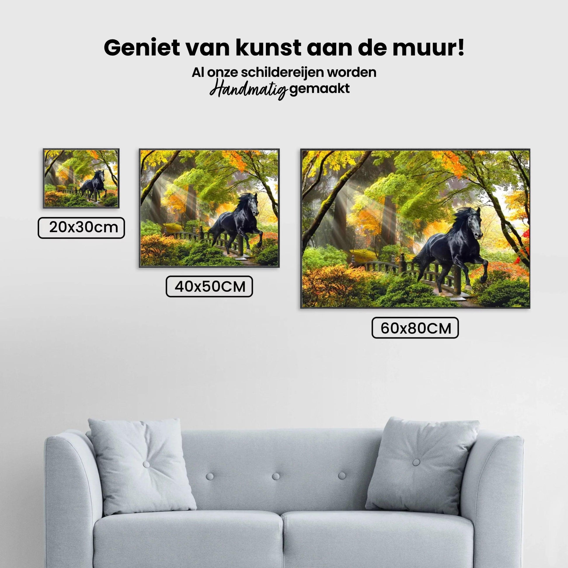 Diamond Painting Pferd im Wald - SEOS Shop ®