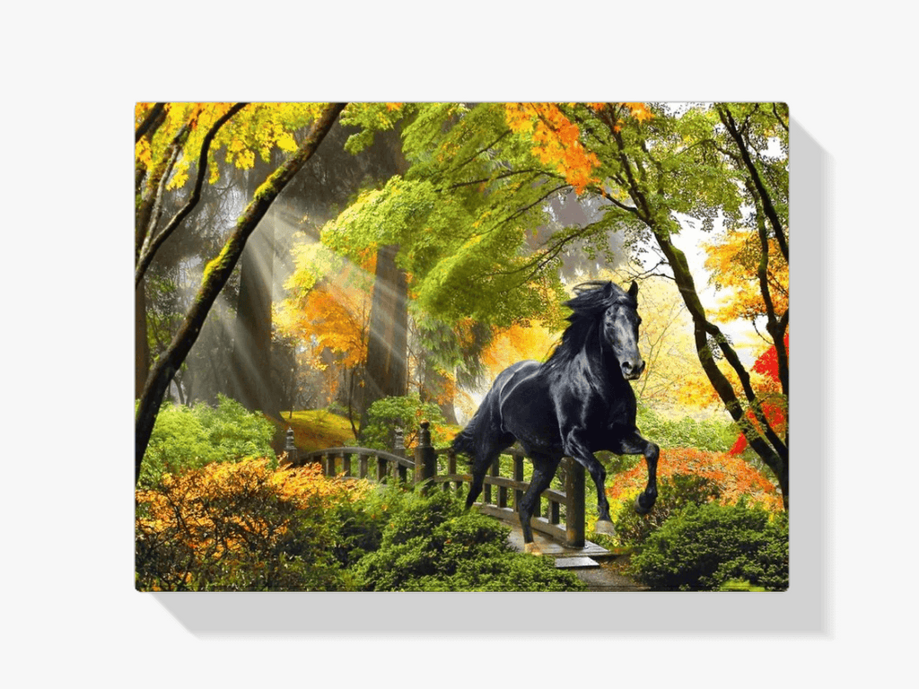Diamond Painting Pferd im Wald - SEOS Shop ®