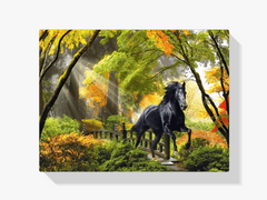 Diamond Painting Pferd im Wald - SEOS Shop ®