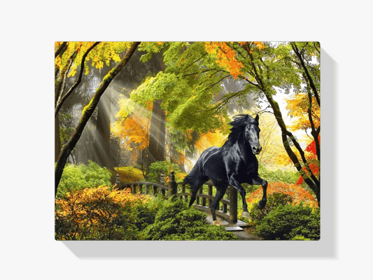 Diamond Painting Pferd im Wald - SEOS Shop ®