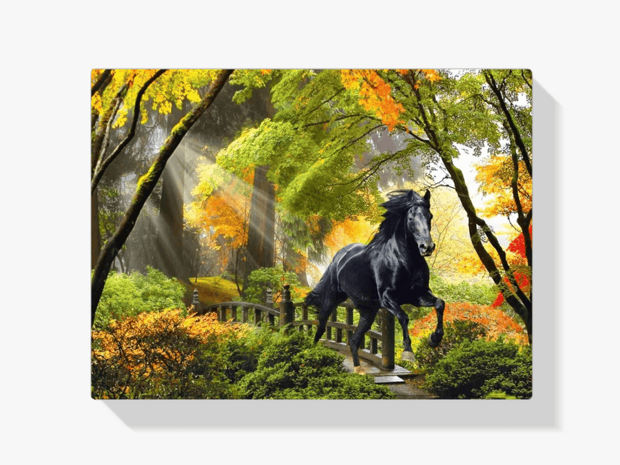 Diamond Painting Pferd im Wald - SEOS Shop ®
