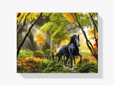 Diamond Painting Pferd im Wald - SEOS Shop ®