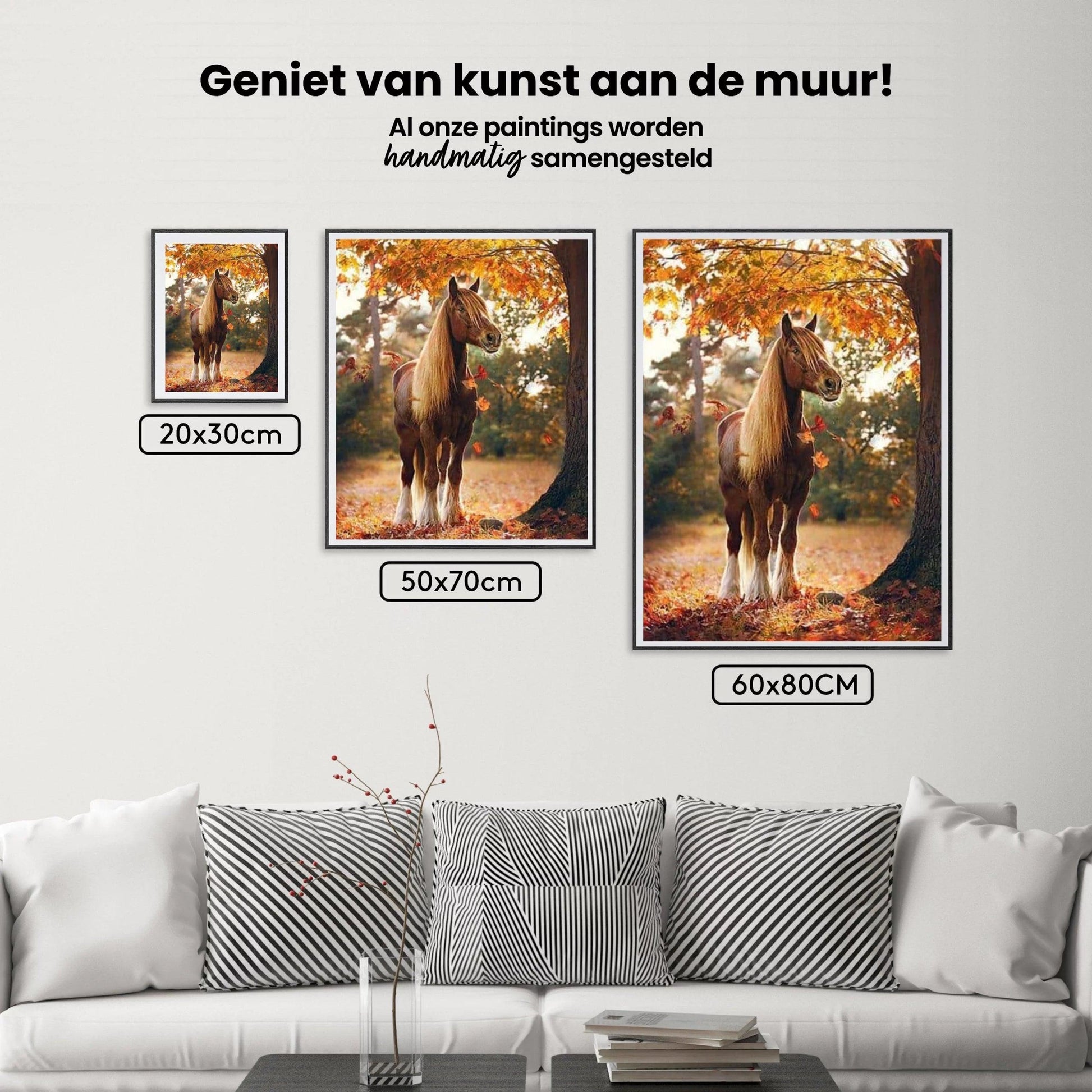 Diamantmalerei Pferd unter Baum - SEOS Shop ®