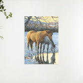 Diamond Painting Pferde trinken Wasser - SEOS Shop ®