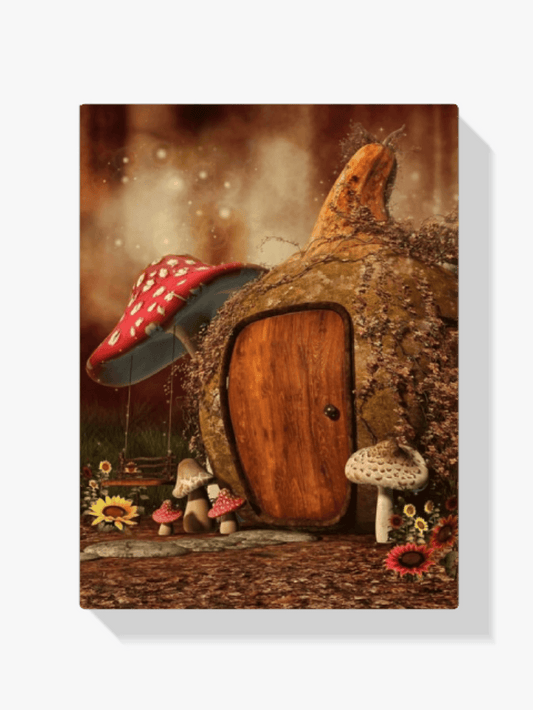 Diamantmalerei Pilzhaus - SEOS Shop ®