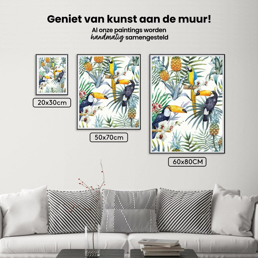 Diamond Painting Paket Exotische Vögel - SEOS Shop ®