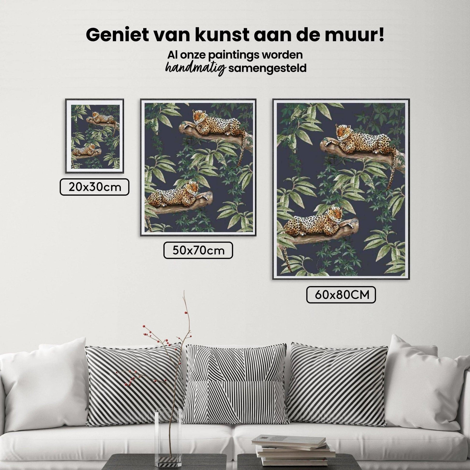 Diamond Painting Set Gepard auf Baum - SEOS Shop ®