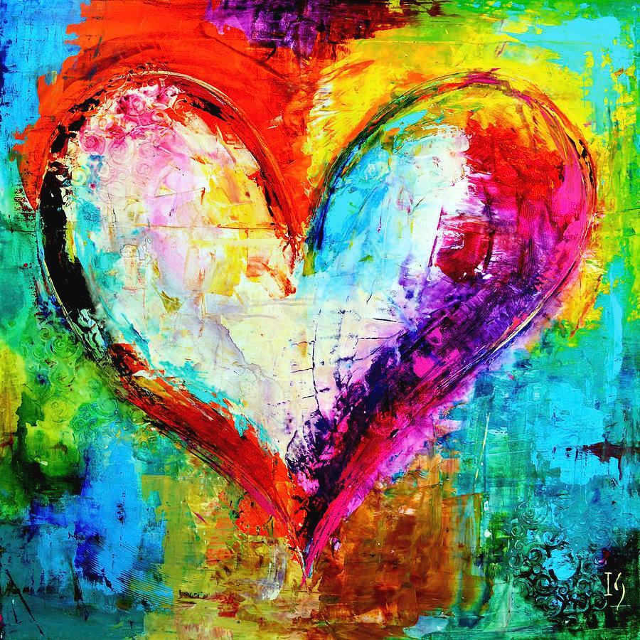 Diamond Painting Paket Buntes Herz - SEOS Shop ®