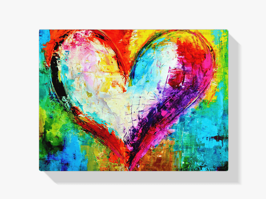 Diamond Painting Paket Buntes Herz - SEOS Shop ®