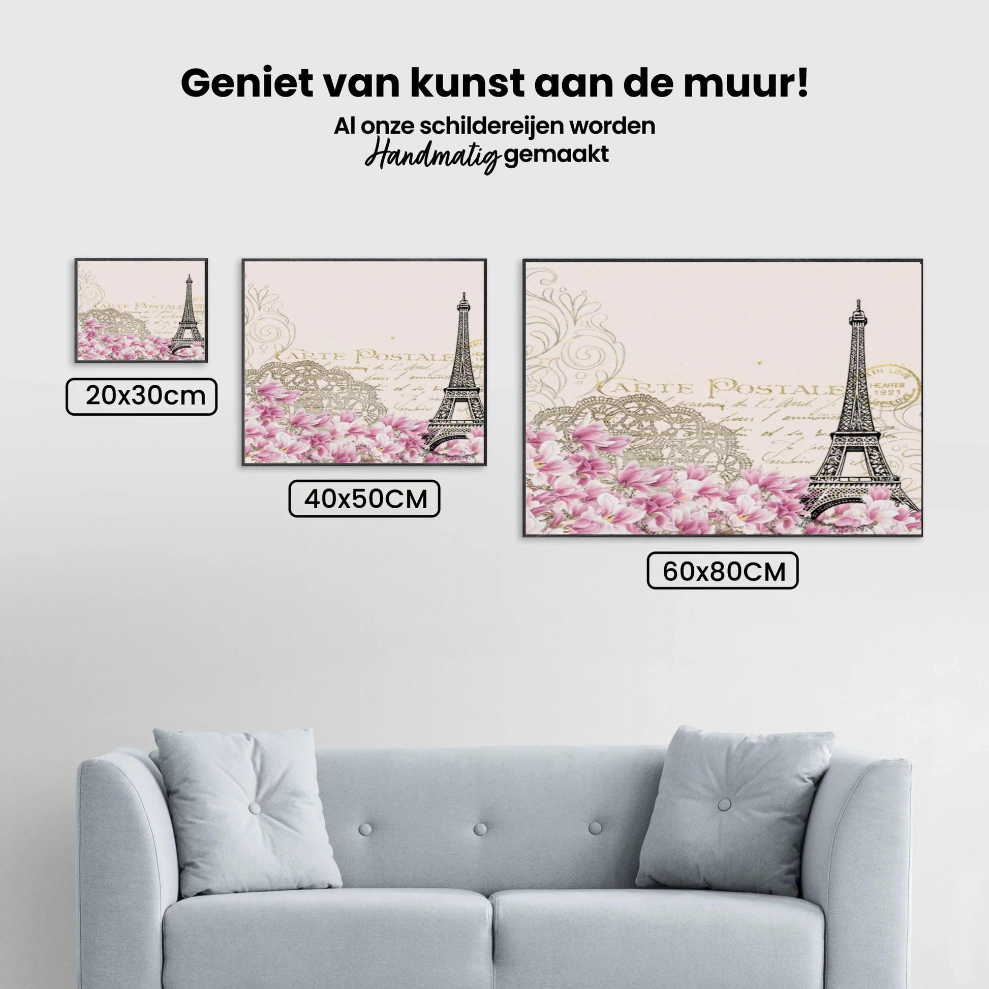 Diamond Painting Kit Lila Karte aus Paris – SEOS Shop ®