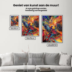 Diamond Painting Set bunter Pfau - SEOS Shop ®