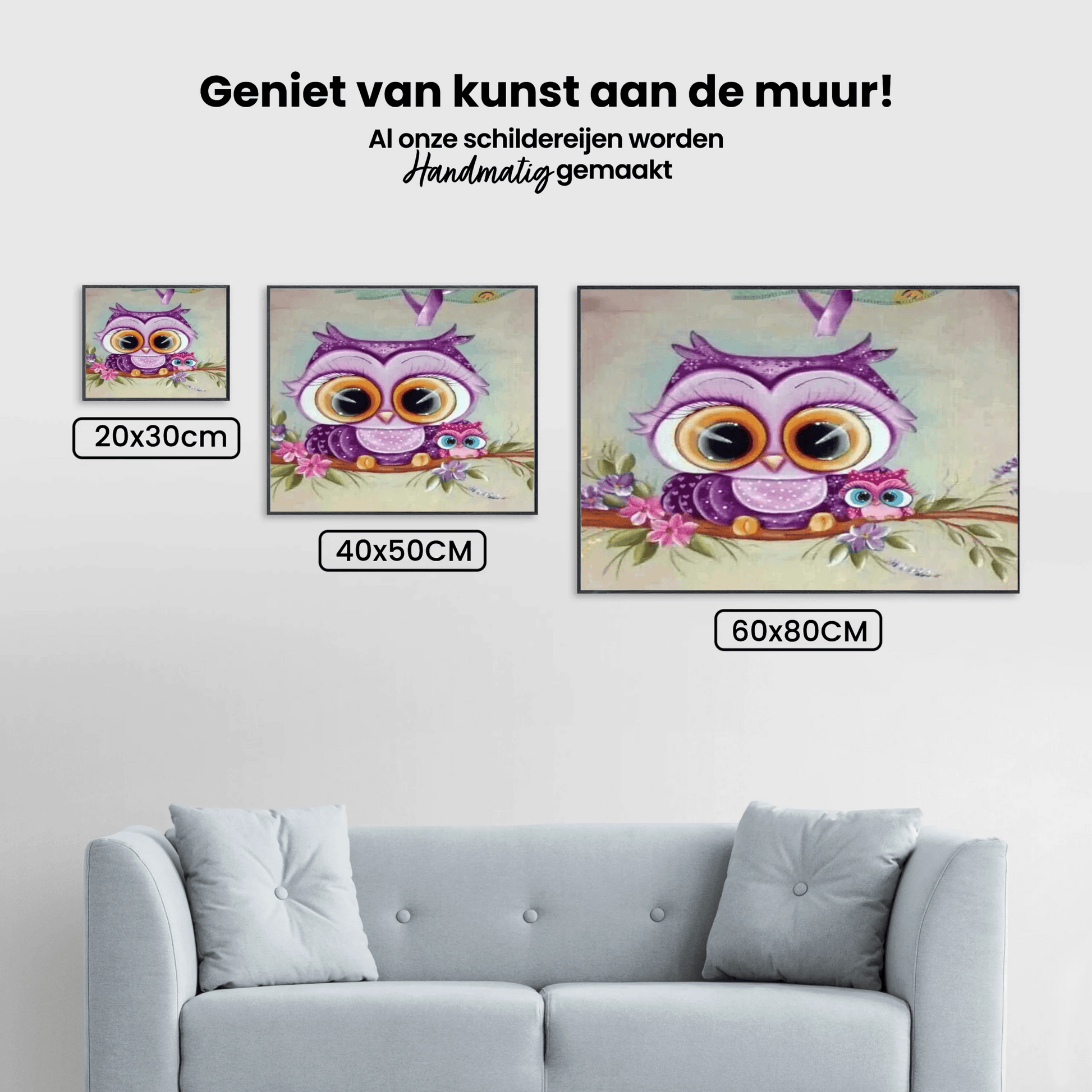 Diamond Painting Set Süße Eule - SEOS Shop ®