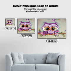 Diamond Painting Paket süße kleine Eule - SEOS Shop ®