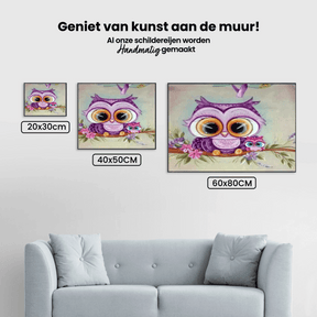 Diamond Painting Set Süße Eule - SEOS Shop ®