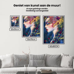 Diamantmalerei Pfau und Schmetterling Frauen - SEOS Shop ®