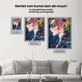 Diamantmalerei Pfau und Schmetterling Frauen - SEOS Shop ®