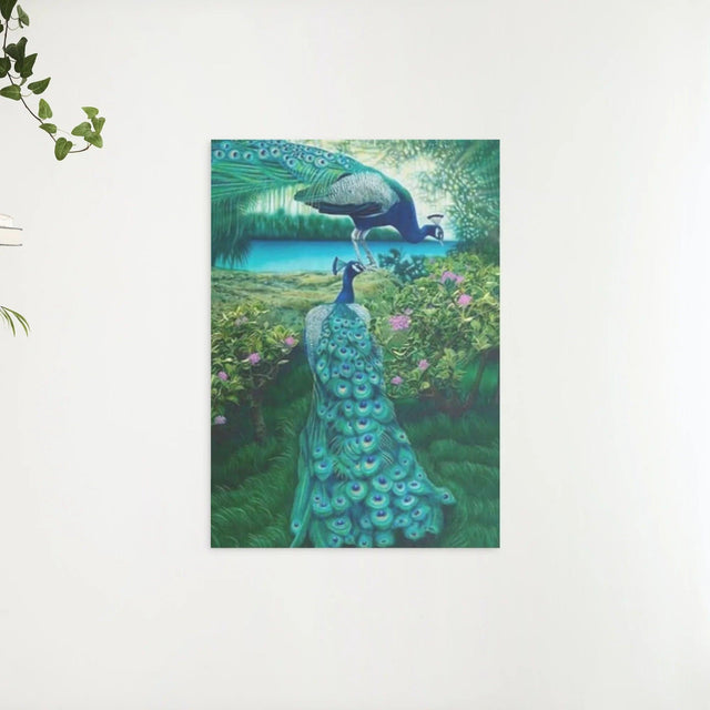 Diamantmalerei Pfau im Dschungel - SEOS Shop ®