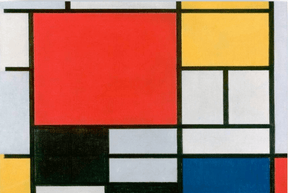 Diamond Painting Piet Mondrian Komposition - SEOS Shop®