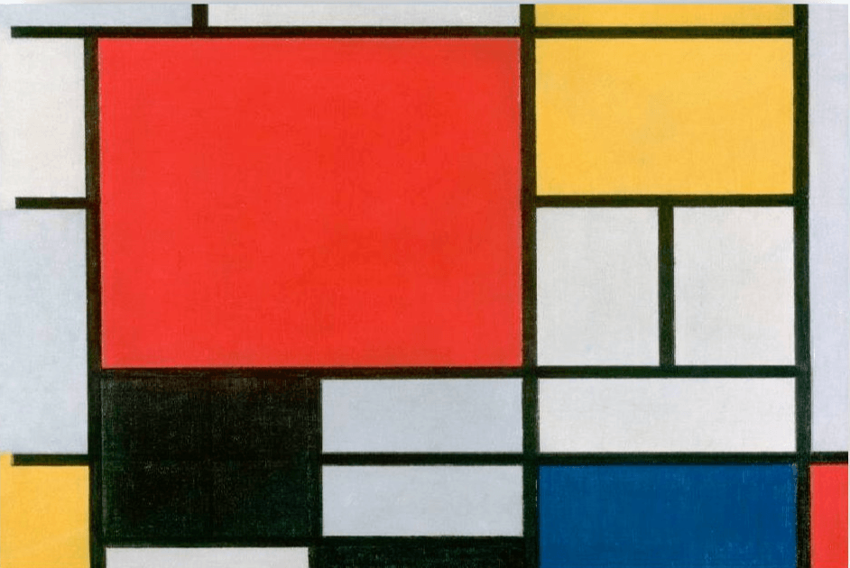 Diamond Painting Piet Mondrian Komposition - SEOS Shop®