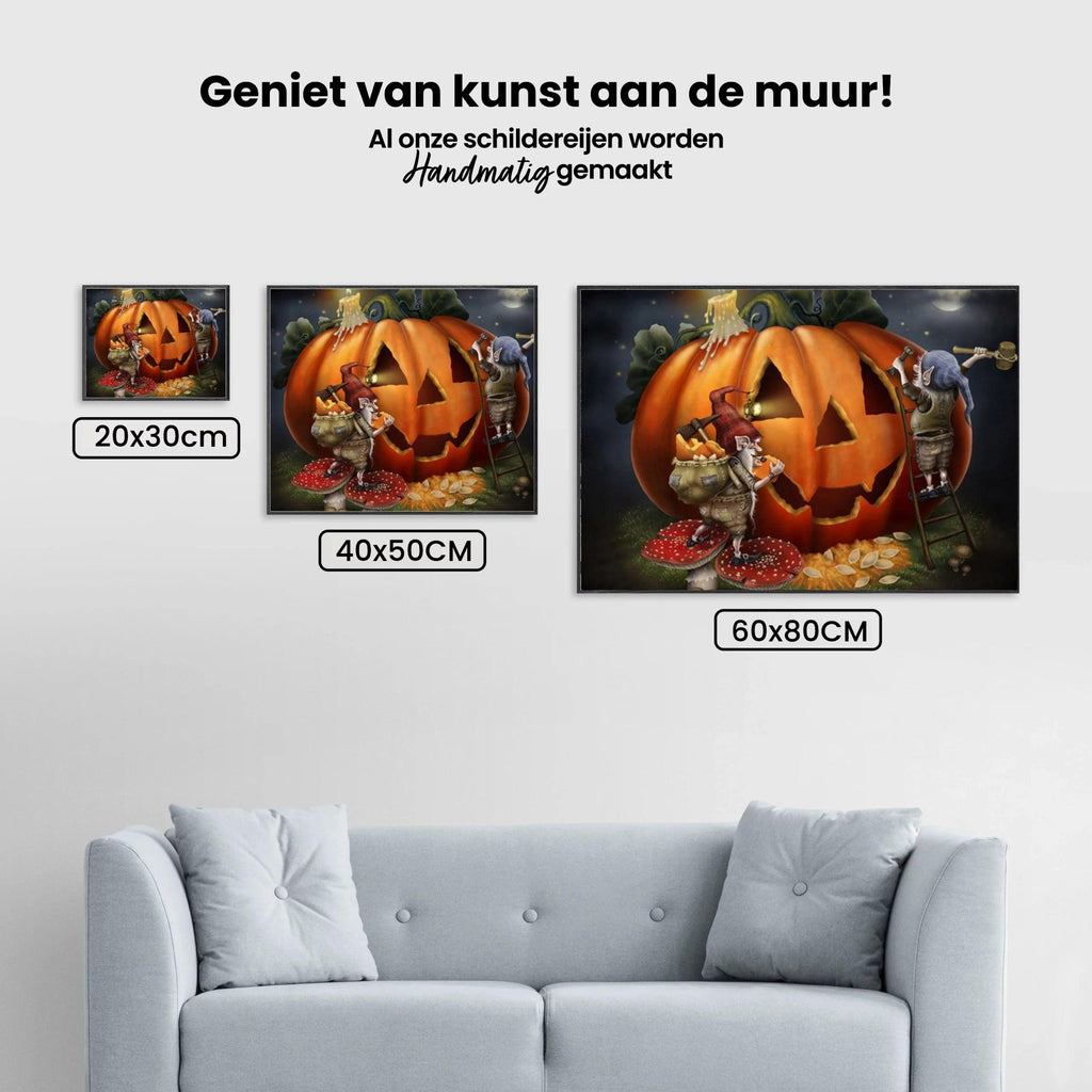 Diamond Painting Kürbis - Gnome - SEOS Shop ®