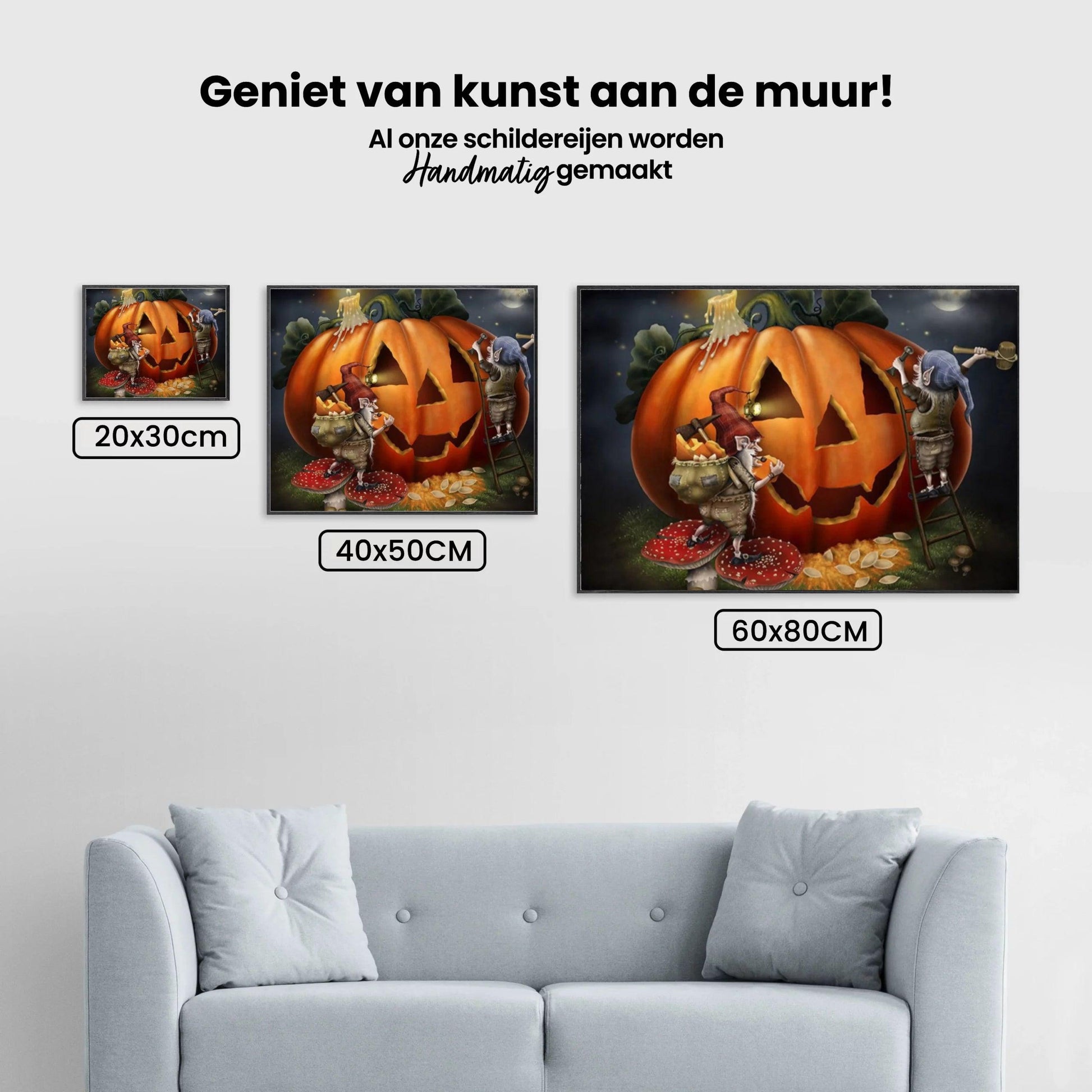 Diamond Painting Kürbis - Gnome - SEOS Shop ®