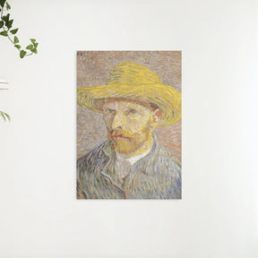 Diamond Painting Portrait Vincent van Gogh mit Strohhut - SEOS Shop ®