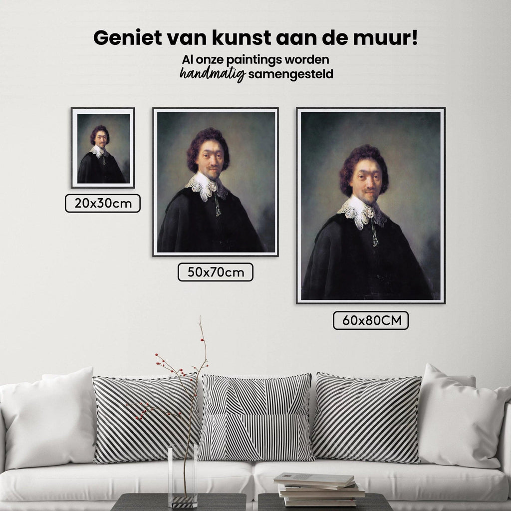 Diamond Painting Porträt von Maurits Huygens - SEOS Shop ®