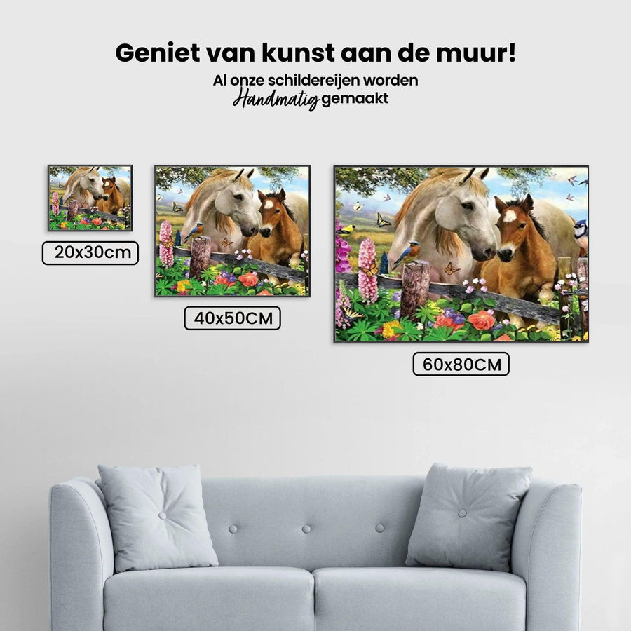 Diamond Painting Wunderschöne Pferde - SEOS Shop®
