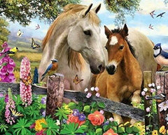 Diamond Painting Wunderschöne Pferde - SEOS Shop®