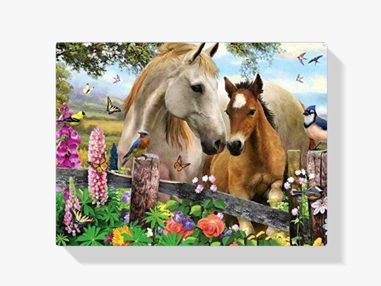 Diamond Painting Wunderschöne Pferde - SEOS Shop®