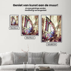 Diamond Painting Wunderschöner Schmetterling in der Sonne - SEOS Shop ®