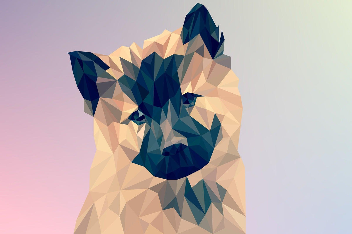 Diamond Painting Welpe Vektorzeichnung - SEOS Shop ®