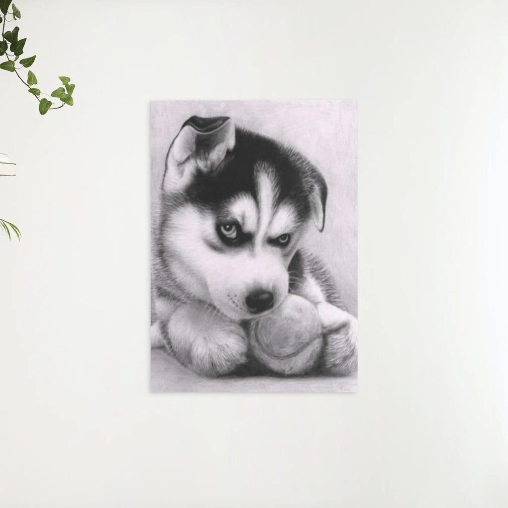 Diamond Painting Welpe mit Ball - SEOS Shop®
