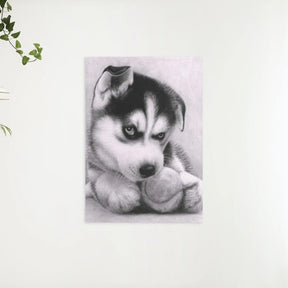 Diamond Painting Welpe mit Ball - SEOS Shop®
