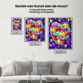Diamond Painting Puzzle Herz - SEOS Shop ®