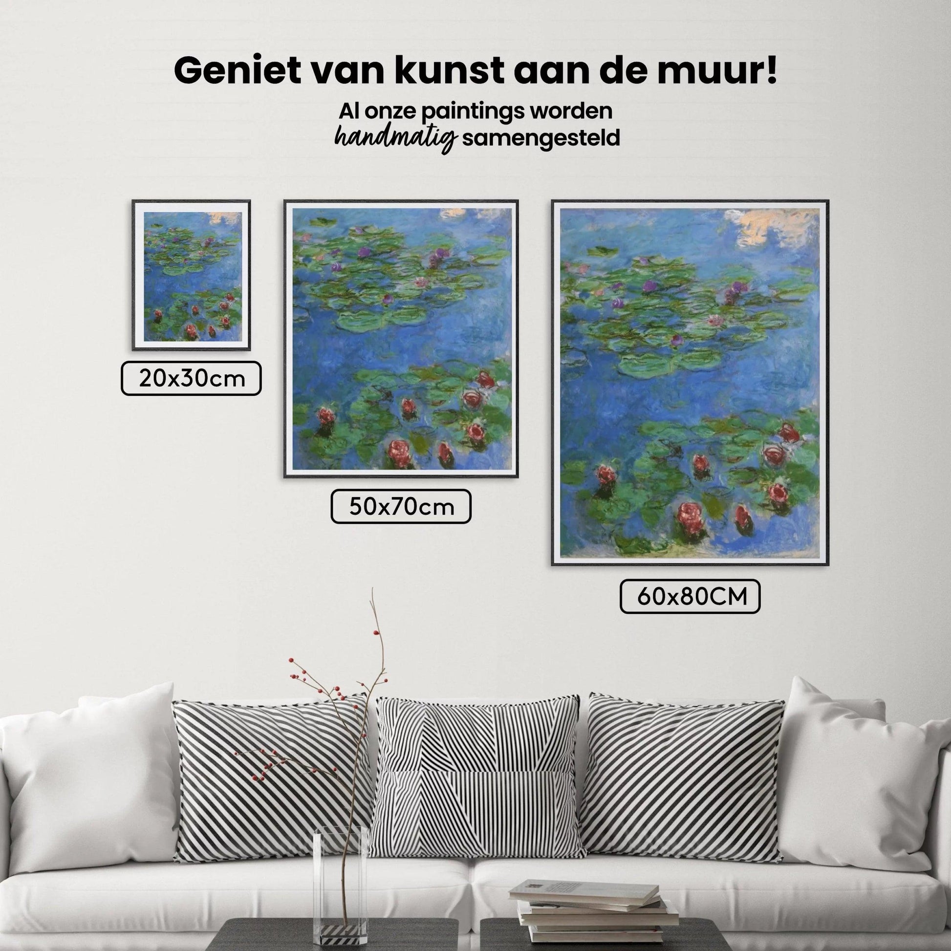 Diamond Painting Rote Seerosen - SEOS Shop ®